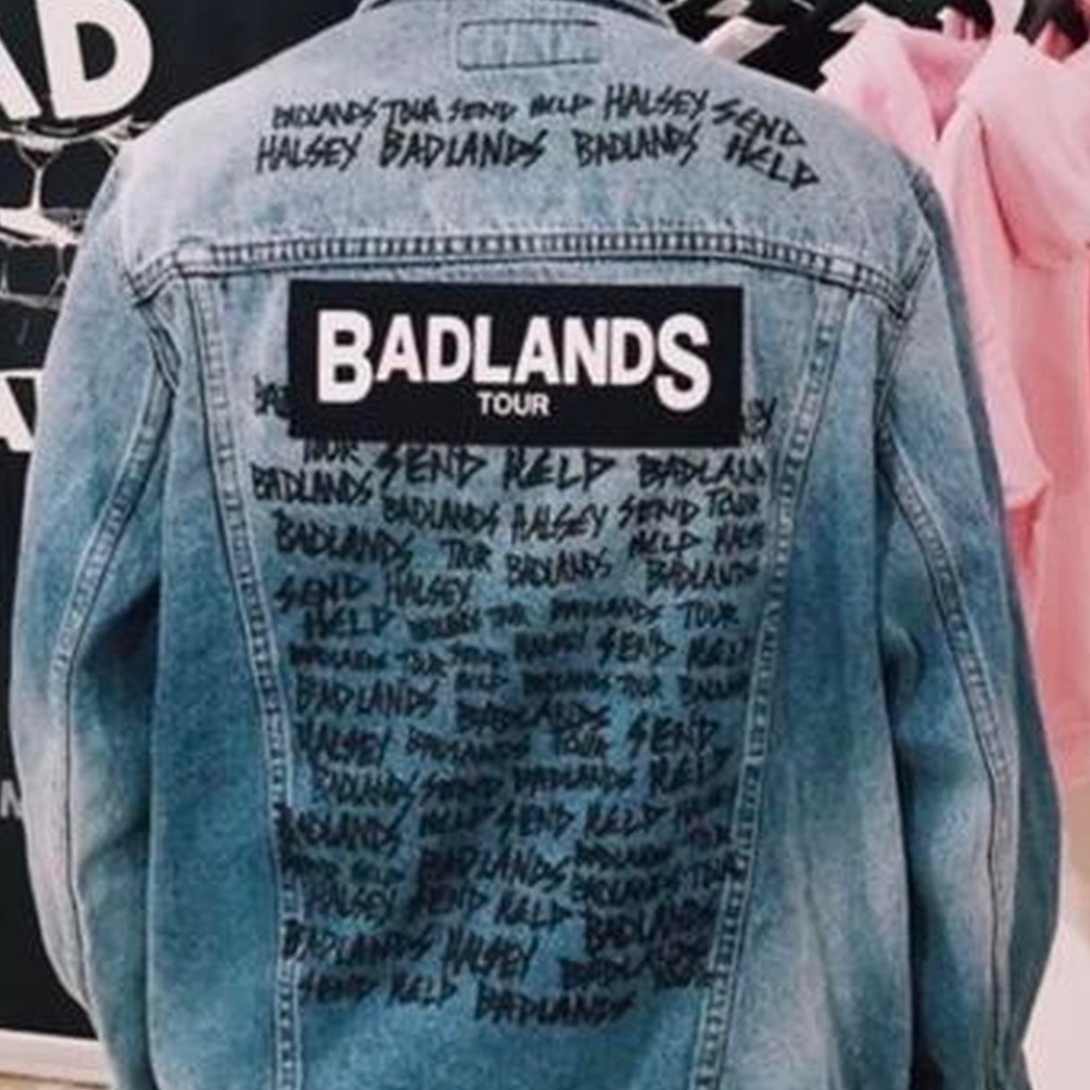 ISO Badlands denim tour jacket